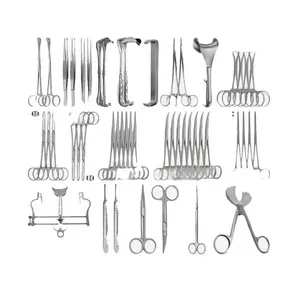 ชุดเครื่องมือผ่าตัดคลอดทางนรีเวช 50 ชิ้น ทำจากสแตนเลสเกรดทางการแพทย์ - Product Image 1