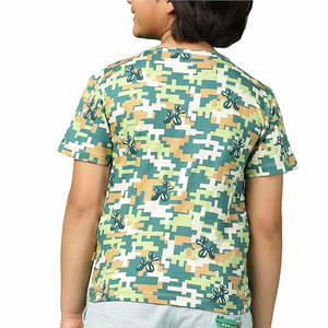 Camiseta holgada de manga corta con estampado de verano personalizado, camisetas en blanco para hombre 100% algodón, venta al por mayor - Product Image 2