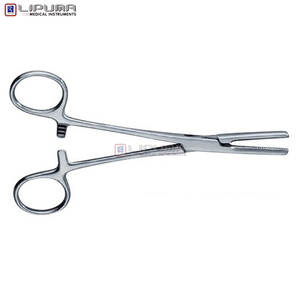 Abrazadera de tubo quirúrgico Premium Fórceps dentados cruzados 7 pulgadas 18CM Instrumentos médicos de acero inoxidable Mayoristas - Product Image 3