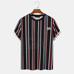 Meilleure vente en ligne T-shirt bon marché pour homme T-shirt en coton et polyester pour homme Vente en gros de t-shirt pour homme - Product Image 1