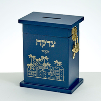 Nouveau Design élégant forme carrée boîte d'économie de pièces de luxe qualité métal acier inoxydable boîte de don mosquée conteneur de charité