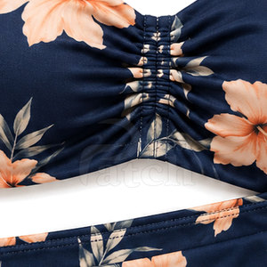 Tenue de bain contemporaine pour femmes, matière flexible, bas de maillot élégant, pour la plage, le bord de la piscine, les vacances, les centres de villégiature, vêtements d'été - Product Image 6
