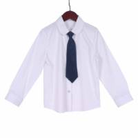 Uniformes Escolares Coreanos Blancos para Hombre, Ecológicos, 100% Algodón, Blusas y Camisas Escolares de Primavera