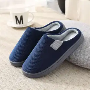 Dropshipping Faux Fur Slippers Women Fluffy Home Slippers Winter Women Indoor Warm Soft Plush Slippers