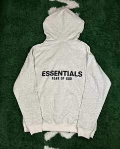 Custom Logo High Quality Heavyweight Boxy Zip Hoodie <b>Thick</b> Pullover Sweatshirt with Embroidery 100% Cotton Factory Direct - Product Image 4