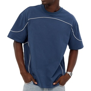 เสื้อยืดแฟชั่นแขนสั้น พิมพ์ลายโลโก้ตามสั่ง เสื้อยืดกราฟิกผู้ชาย ไซส์ใหญ่ คอกลม แขนสั้น ผ้าถักสไตล์วินเทจ - Product Image 1