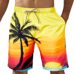Pantalones cortos de encaje con estampado de logotipo personalizado para hombre, ideal para ropa informal, promociones en la playa, equipos deportivos, tela transpirable, diseño OEM - Product Image 2