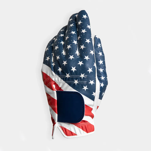 Vente chaude Logo Personnalisé Anti-slip Grip Comfort avec gants de golf en peau de mouton en cuir cabretta - Product Image 1