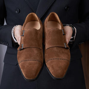 Durable <b>Cow</b> Leather Work Shoes with Anti Odor Lining and Non Slip Heel Casual Shoes for Men Daily Shoes - Product Image 3