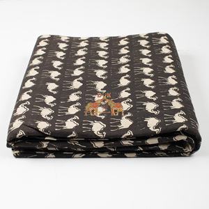 Sanganeri Hand Block Animal Camel Printed Bagru Cotton Cambric Fabric Breathable Eco-Friendly Organic Lightweight Fabric - Product Image 4