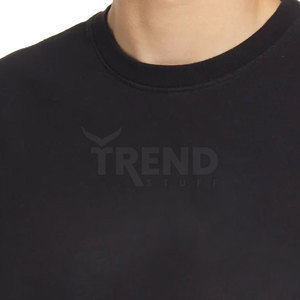T-shirt en coton et bambou de haute qualité pour homme, logo personnalisé, imprimé streetwear, manches courtes douces, respirant, séchage rapide, haut décontracté - Product Image 5