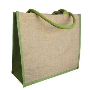 Bolsa de café de yute con cordón bolsa de arpillera natural de Fabricante Mayorista suministro directo de fábrica al por mayor - Product Image 2