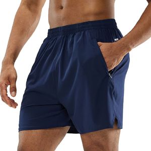 Pantalones cortos activos para hombre de la mejor calidad, diseño informal de cintura media de Color sólido para verano, para correr al aire libre, ropa de gimnasio - Product Image 3