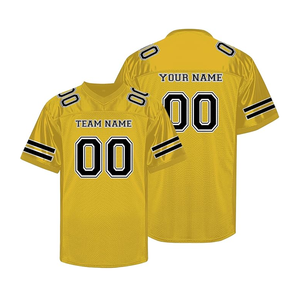 Uniforme deportivo para hombre, Personaliza tus propias camisetas, las últimas camisetas de fútbol americano, nombre y número impresos del equipo - Product Image 1