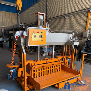 Bloc mobile semi-automatique électrique ATG6-40 faisant la tension de la machine 380V avec le mode électrique d'entraînement de vibrateur - Product Image 1