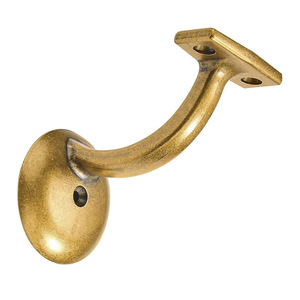 Exclusive 2025 Designer Brass Rope <b>Bracket</b> with Polished Golden Finish, <b>Heavy</b>-<b>Duty</b> Grip, and Sophisticated Handrail <b>Brackets</b> - Product Image 6