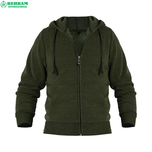 Sweat-shirts et sweats à capuche zippés personnalisés en molleton 100 % coton, respirants, à séchage rapide, pour l'hiver, style streetwear, unisexe, vente en gros - Product Image 6