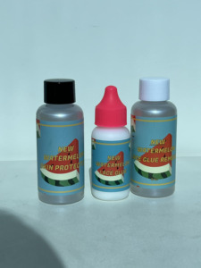 Pegamento adhesivo de enlace de peluca frontal de encaje de sandía perfumada/cinta de tupé de etiqueta privada OEM - Product Image 1