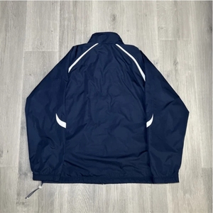 Conjunto de chaqueta de chándal con cremallera de alta calidad 2025, chándal con logotipo personalizado de nailon y poliéster para hombre, retazos de poliéster con cremallera para gimnasio para hombre - Product Image 3