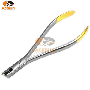 Pince dentaire orthodontique de haute qualité TC mince affleurant coupeur d'extrémité distale Ligature outil de coupe-fil en acier inoxydable certifié CE - Product Image 3