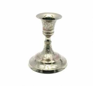 Bougeoir en laiton fait main de qualité supérieure pour les occasions festives, décoration intérieure, prix de gros par l'exportateur - Product Image 3