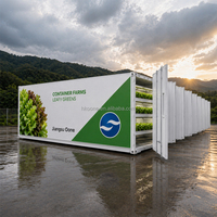 Solution de ferme hydroponique automatisée en conteneurs pour projets d'agriculture intérieure, agriculteurs commerciaux et investisseurs agricoles