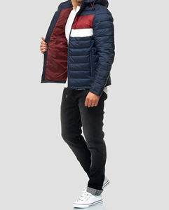 Chaqueta de Invierno Acolchada para Hombre, Ropa de Calle, Abrigos de Plumón, Fabricante de Chaquetas Acolchadas Personalizadas para Hombre - Product Image 2