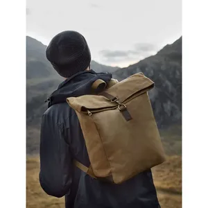 Heritage Custom Waxed <b>Canvas</b> <b>Backpack</b> for Promotional Merchandising - Product Image 4