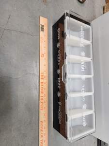 Cuervo 1800 Dobel Centanario Tequila Guarnición Caddy Acero Negro condimento - Product Image 2