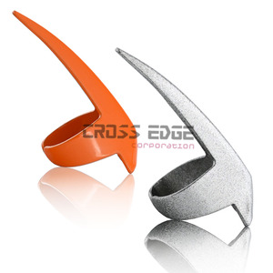 Herramienta de dedo de separación de cabello ajustable de alta calidad, herramienta de extensión de cabello, anillo de corte, anillo de separación de cabello tejido de acero inoxidable - Product Image 2