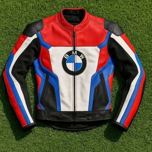 Chaqueta de Motociclista de Cuero Vacuno para Hombre, Estilo Otoñal, Personalizada, con Forro de Piel de Oveja, Calidad Premium, Marca Dervo, OEM, en Existencia - Product Image 2