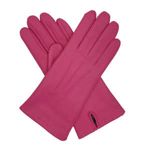 Guantes de cuero de Napa con forro de Cachemira para mujer, guantes de cuero a la moda personalizados de todos los colores para mujer - Product Image 3