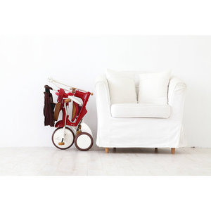 Iimo 3-in-1 triciclo in plastica pieghevole per bambini di tipo musicale per età 2-4 anni con tettoia e caratteristiche di sicurezza - Product Image 6