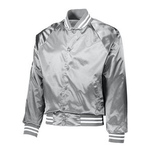 Veste matelassée sur mesure en satin tricoté à boutons fins à capuche en toile imperméable d'automne en gros pour hommes - Product Image 5