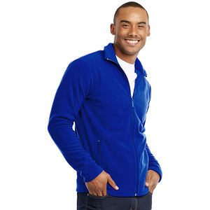 Chaqueta Polar Personalizada con Logotipo, Unisex, Clásica, con Cierre Completo, Cuello Alto, Ligera, de Manga Larga, Impermeable, Transpirable y Reversible para Hombre - Product Image 2