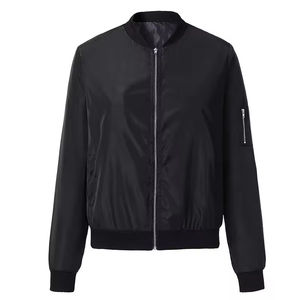 Veste bomber pour femme, prix imbattable, hiver, chaude, logo personnalisé, impression unie, respirante, haute qualité - Product Image 4