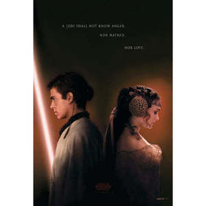 Carte postale Star Wars Episode II en papier durable pour décoration murale - Product Image 1