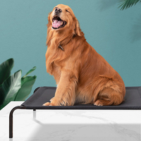 Erhöhtes Wasserdichtes Hundebett vom Boden Abnehmbar Leicht zu Reinigen Für Innen- oder Außenbereich Geeignet für Kleine Haustiere Erhöhtes Hundebett