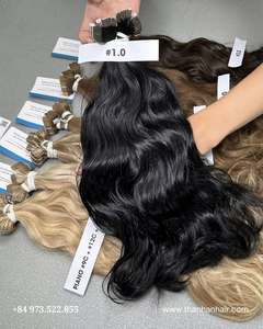 Precio de fábrica al por mayor cinta ondulada natural en el cabello muchos colores calientes Cabello 100% extensiones de cabello vietnamita de alta calidad - Product Image 5