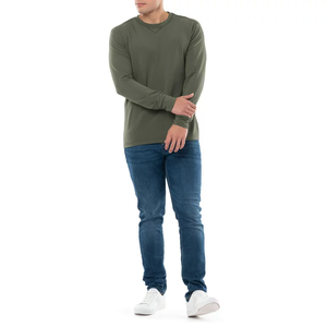 Camiseta de manga larga para hombre Camisetas de manga larga para hombre Camiseta Lisa Camiseta ligera para hombre con mangas largas Camisetas transpirables - Product Image 1