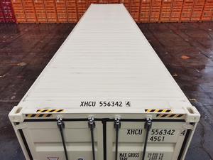 ตู้คอนเทนเนอร์ขนส่งสินค้าขนาดใหญ่ 40HC High Cube ดีไซน์คลาสสิก พร้อมโลโก้สั่งทำพิเศษ สำหรับขาย - Product Image 2