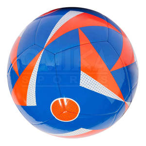 Suministro directo de fábrica, balón de fútbol de cuero de goma de PVC de Color personalizado de alta calidad, logotipo impreso de tamaño oficial para entrenamiento deportivo - Product Image 3