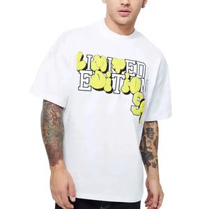Unisex Solid Knitted 3D for T-Shirt with O-Neck Custom Logo & Multi-Color Short Sleeves Heavy Cotton OEM/ODM Manufacture - Product Image 5