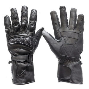 Vente en gros de nouveaux gants de course de moto d'été haut de gamme en cuir véritable de qualité A + gants de course automobile pour hommes - Product Image 1