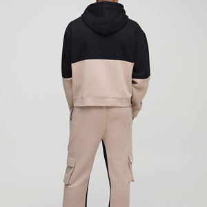 Sweats à capuche lourds personnalisés Boxy Fit Pull Coton Polaire Double Couche Sweat à capuche Sweatshirts à capuche pour hommes - Product Image 2