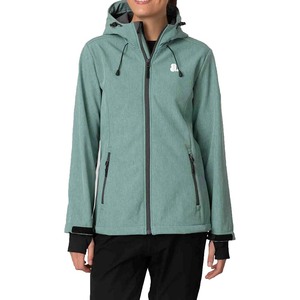 Veste Softshell matelassée légère pour femme avec logo personnalisé, saison hivernale, confortable et respirante, veste Softshell pour femme - Product Image 1