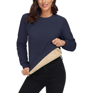 Sweat-shirts pour femmes à la mode, coupe ajustée, nouvelle arrivée, chauds, extensibles, vêtements d'hiver, sweat-shirts et sweats à capuche grande taille - Product Image 6