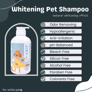 Champú Antiodore personalizado ODM para animales domésticos con piel blanca almacenada para gatos y perros - Product Image 2