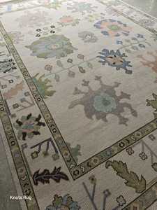 พรมปักลายอูชักคุณภาพสูง ดีไซน์สวยงามทันสมัย เหมาะสำหรับห้องนั่งเล่น โรงแรม ห้องละหมาด ทางเดิน ผลิตจากขนสัตว์และไหม สำหรับวัยรุ่น - Product Image 4