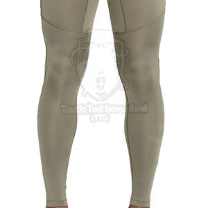 Pantalones de Compresión de Cintura Alta para Hombre, Spandex/Poliéster, Ligeros, Transpirables, Cintura Elástica, Largos, Duraderos - Product Image 6